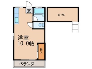 シティベール土井の物件間取画像